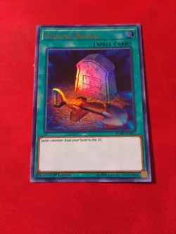 Yugioh Foolish Burial BLHR-EN057 Ultra Rare 1st Ed NM - Image 1