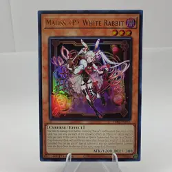 MALISS P WHITE RABBIT CRBR-EN015 ULTRA RARE NM 1ST EDITION YUGIOH - Image 1