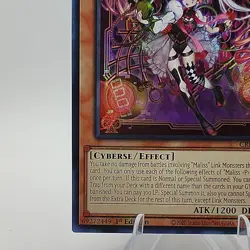 MALISS P WHITE RABBIT CRBR-EN015 ULTRA RARE NM 1ST EDITION YUGIOH - Image 2