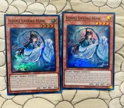 X2Ichiki Sayori Hime DOOD-EN030 SR Doom of Dimensions NM 1st Ed Yugioh - Image 1
