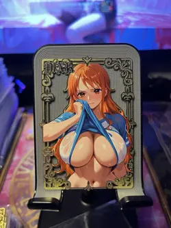 Goddess Story Metal Card Serialized Anime Waifu Nami Random # - Image 1
