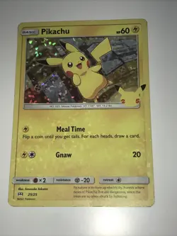 POKEMON CARD - PIKACHU 25/25 MCDONALD'S COLLECTION 2021 - Image 1