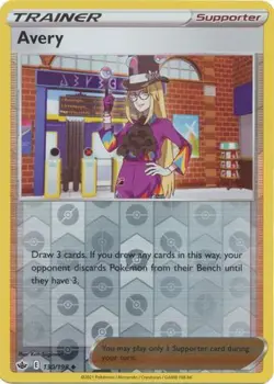 Avery 130/198 Reverse Holo | Chilling Reign | Pokemon Card - Image 1