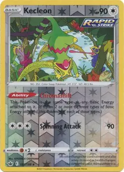 Kecleon 122/198 Reverse Holo | Chilling Reign | Pokemon Card - Image 1