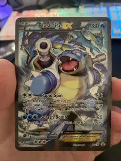 Blastoise EX - XY122 - Pokemon XY Promo Ultra Rare Card MP - Image 1