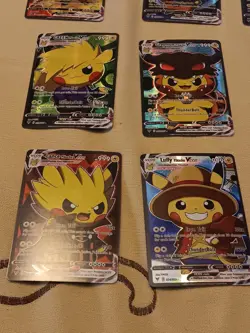 21Pikachu Pokemon Card Holo GX VSTAR VMAX GX EX Cosplay Art - Image 3