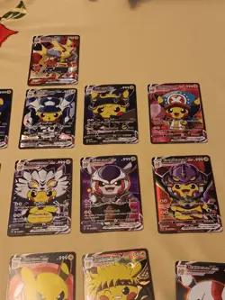 21Pikachu Pokemon Card Holo GX VSTAR VMAX GX EX Cosplay Art - Image 4