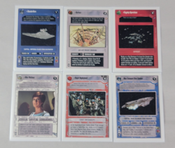 Star Wars CCG - Second Anthology - Complete Set - 6 Cards - NM - Image 1