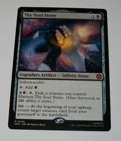 1x The Soul Stone Mythic Marvel's Spider-Man MTG - Image 1