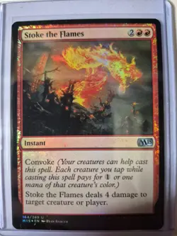 Stoke the Flames M15 Foil Lightly Played - Image 1