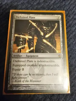 Darksteel Plate Mirrodin Besieged Regular - Image 1