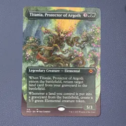 Titania, Protector of Argoth (Borderless) Modern Horizons 2 MTG NM - Image 1