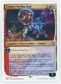 Comet, Stellar Pup 0079 MB2 NM/MT [Mystery Booster 2:MTG] - Image 1