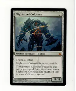 Blightsteel Colossus. Mirrodin Besieged. NM. MTG. Magic the Gathering - Image 1