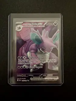Pokemon TCG: Team Rocket's Nidoking EX - 216/182 - SV10: Destined Rivals (DRI) - Image 2