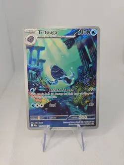 Tirtouga Illustration Rare Black Bolt White Flare 106/086 Near Mint Pokemon TCG - Image 1