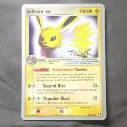 Pokemon TCG Jolteon ex 109/113 World Championships 2007 Tom Roos! NM Condition! - Image 1