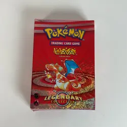 Pokemon Lava Theme Deck Legendary Collection Charizard Artwork EMPTY BOX - Image 1