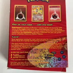 Pokemon Lava Theme Deck Legendary Collection Charizard Artwork EMPTY BOX - Image 5