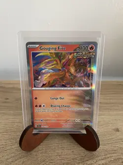 Gouging Fire 038/191 Sv08: Surging Sparks - Holo Rare - NM - Pokemon TCG - Image 1