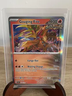 Gouging Fire 038/191 Sv08: Surging Sparks - Holo Rare - NM - Pokemon TCG - Image 2
