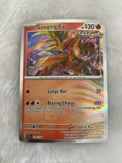 Gouging Fire 038/191 Sv08: Surging Sparks - Holo Rare - NM - Pokemon TCG - Image 3