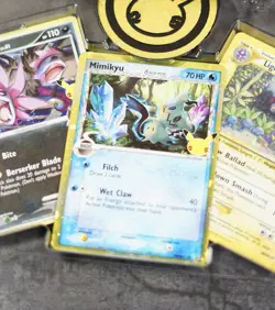 Pokemon Celebrations Hydreigon SWSH138 Mimikyu SWSH136 Light Toxtricity Promo - Image 3