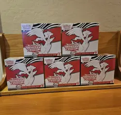 White Flare Pokemon TCG ETB Elite Trainer Box New Factory Sealed Lot Of 5 - Image 1