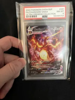 Pokemon TCG Charizard VMAX SWSH261 PSA 8 - Ultra Premium Collection Promo MINT - Image 3