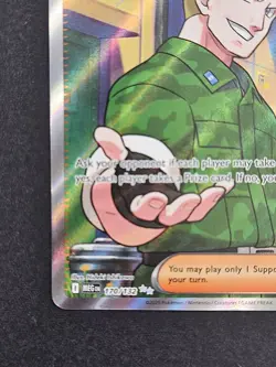 Pokemon TCG Lt. Surge's Bargain Illustration Rare #170/132 Mega Evolution NM/M - Image 3