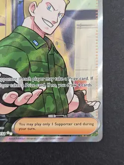 Pokemon TCG Lt. Surge's Bargain Illustration Rare #170/132 Mega Evolution NM/M - Image 4