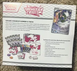 Pokemon TCG: White Flare ETB Elite Trainer Box - Factory Sealed - Image 3