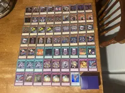 Yugioh Fiend LVL up deck Comes Sleeved And Deck Box - Image 1
