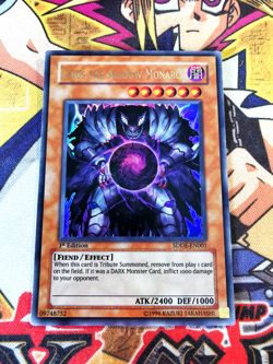 Caius the Shadow Monarch sdde-en001 1st Edition (LP) Ultra Rare Yu-Gi-Oh! - Image 1