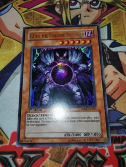 Caius the Shadow Monarch sdde-en001 1st Edition (LP) Ultra Rare Yu-Gi-Oh! - Image 3