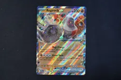 Regirock ex 101/182 Holo Shiny Pokemon TCG Card Destined Rivals 2025 MINT - Image 1