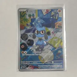 Riolu 215/198 Pokemon Scarlet & Violet Full Art Card PLEASE READ DESCRIPTION - Image 2