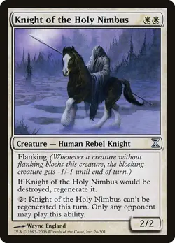 Knight of the Holy Nimbus - Time Spiral | MTG Card - Image 2