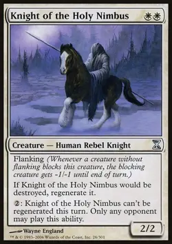 Knight of the Holy Nimbus - Time Spiral | MTG Card - Image 3