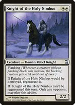 Knight of the Holy Nimbus - Time Spiral | MTG Card - Image 4