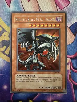 Red-Eyes Black Metal Dragon FMR-001 Limited Edition Video Game Promotional Card - Image 1