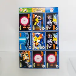 Lot of 4 1998 Burger King Pokemon Trivia Cards - UNCUT SHEETS - Image 5