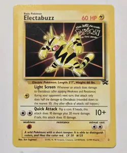 Electabuzz #2 1st Movie Black Star Promo WOTC Pokemon Card - Image 1