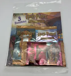 🔥THREE PACK HARRY POTTER TRADING CARD GAME DIAGON ALLEY BOOSTER 4 - Image 1