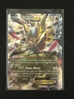Giratina EX - 57/98 - Pokemon Ancient Origins XY Ultra Rare Card NM - Image 1