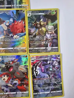 Pokemon TCG Lot Of 7 Illustration Rare Trainer Gallery Cards Arcanine Kleavor - Image 2