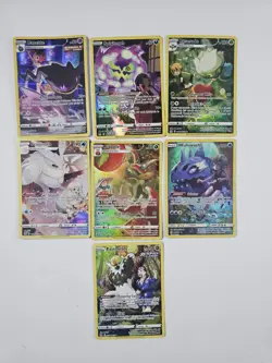 Pokemon TCG Lot Of 7 Illustration Rare Trainer Gallery Cards Spiritomb Frosmoth - Image 1