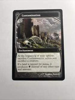 Contamination (Future Sight) - Mystery Booster 2 MTG Plys Bonus Card!!! - Image 1