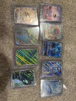 Scarlet And Violet 151 (9) Card Lot Including Charizard EX 199/165! 🔥Blastoise - Image 1
