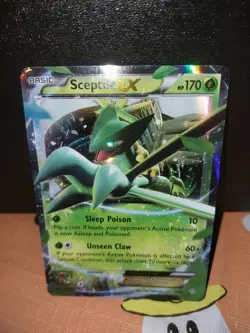 Pokemon Sceptile EX TCG Holo Card 7/98 XY-Ancient Origins LP Condition - Image 1